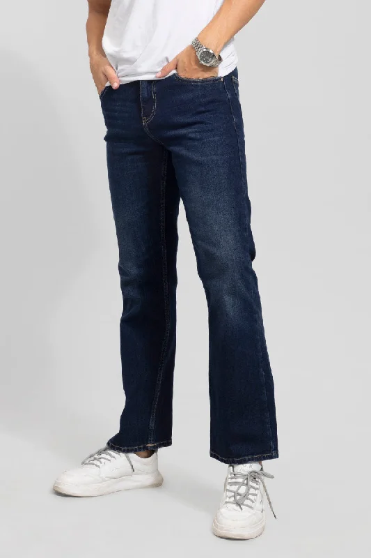 Bound Dark Blue Bootcut Jeans