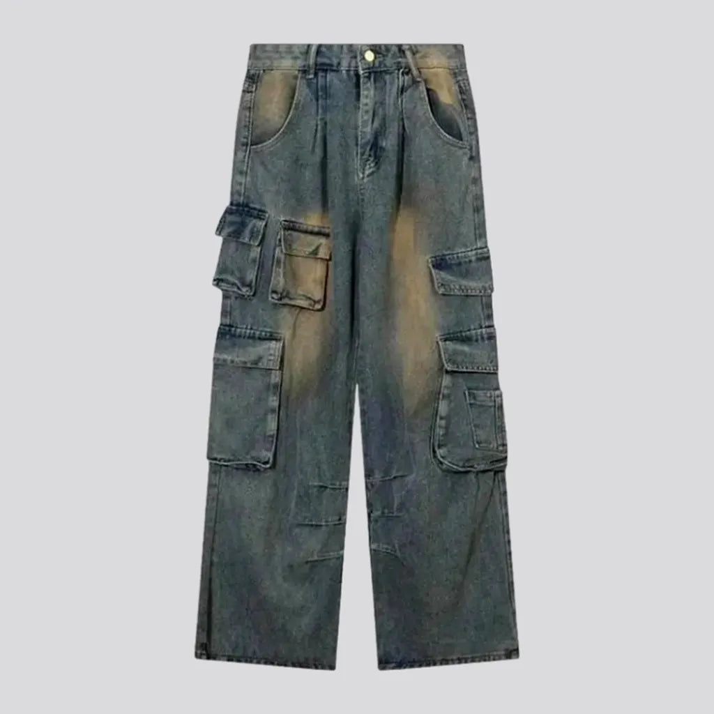 Voluminous vintage jeans
 for women