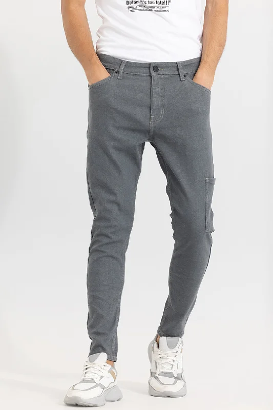 Avik Pebble Grey Skinny Jeans