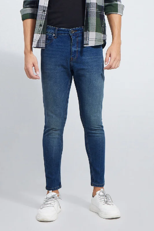 Studlish Azure Blue Jeans