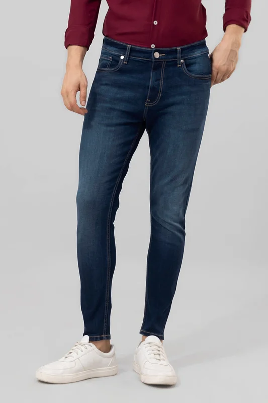 Raddit Slate Blue Skinny Jeans