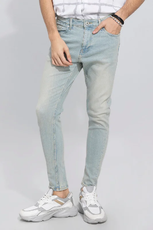 Wizzy Ice Blue Skinny Jeans