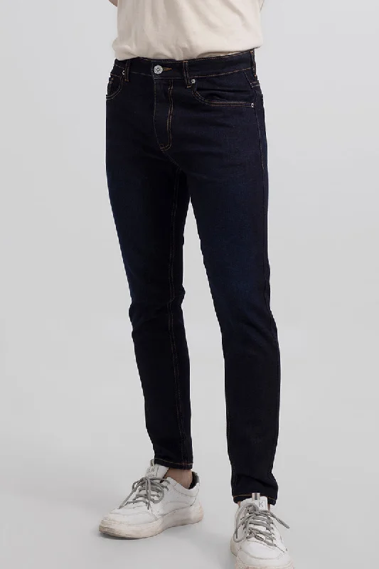 Raw Indigo Blue Skinny Jeans