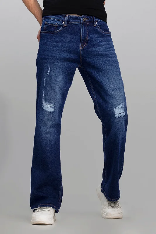 Dalton Blue Bootcut Jeans