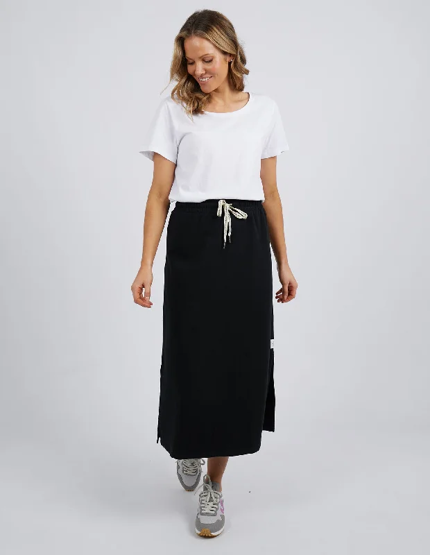 Elm Travel Skirt Black