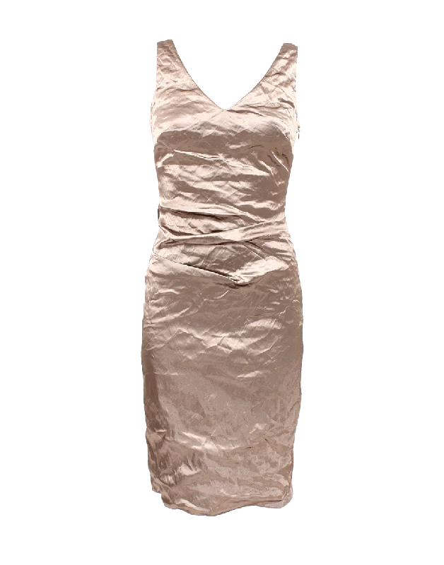 Ruched Cocktail Dress