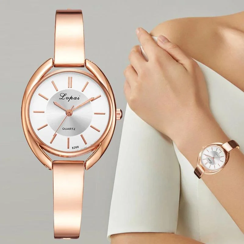 Women's Luxury Bracelet Fashion Quartz Business Dress Wristwatch