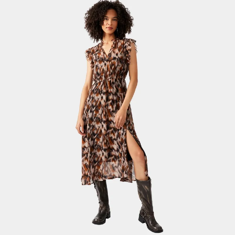 Allegra Dress (Oak Buff)