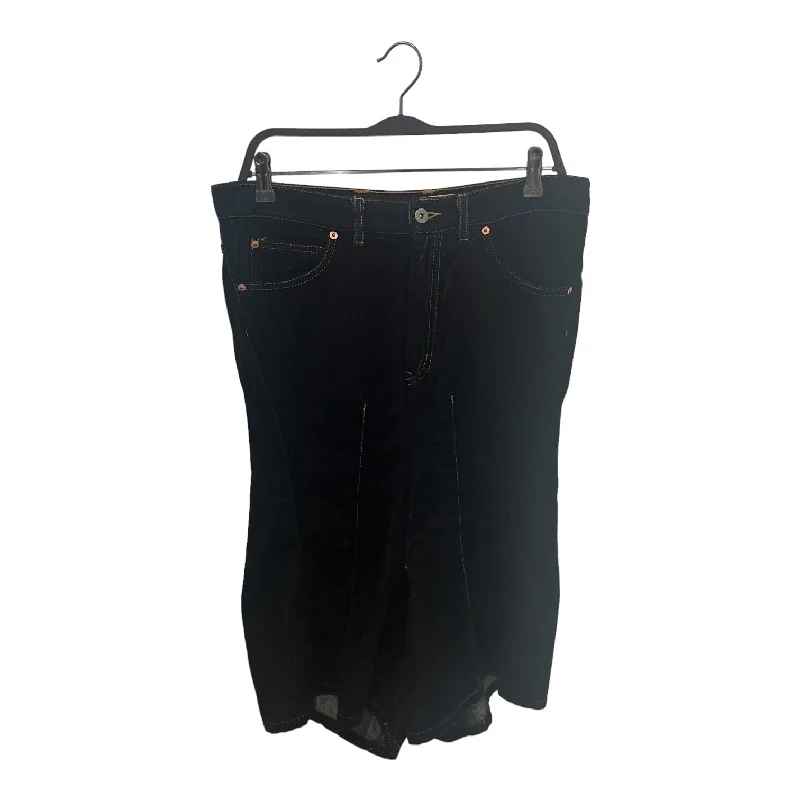 JUNYA WATANABE COMME des GARCONS/Skirt/S/BLK/2005 Velor Shorts