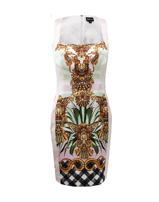 Seahorse Back Zip Dress