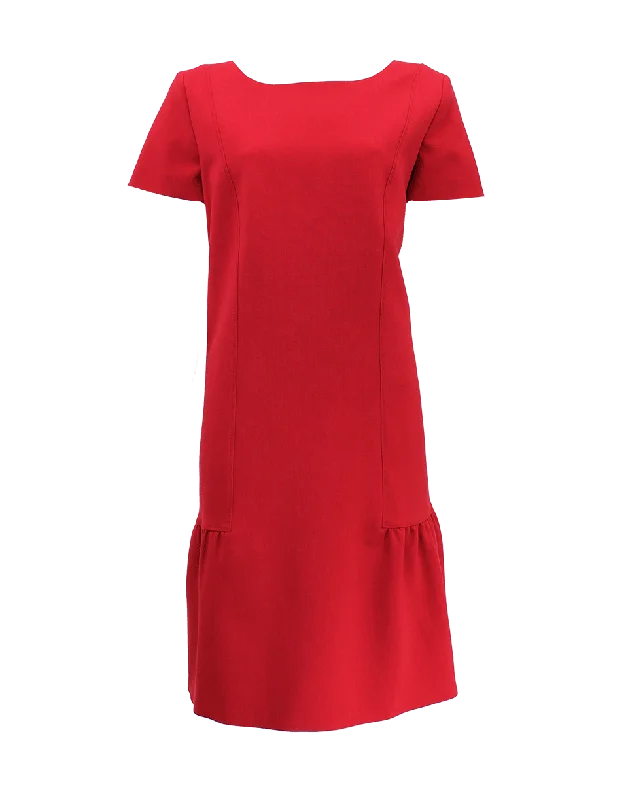 Monostretch Crepe Dress